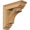 Ekena Millwork Westlake Traditional Rough Sawn Bracket w/ Offset Brace, Western Red Cedar, 6"W x 18"D x 18"H BKT0604X18X18WTL01RWR - alternate 1